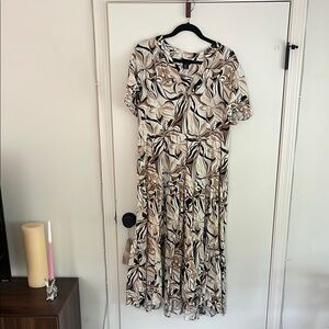 Floral Print Maxi Dress